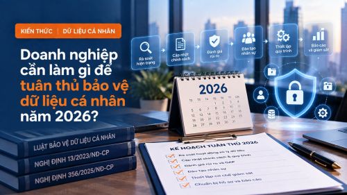 Doanh nghiệp cần làm gì để tuân thủ bảo vệ dữ liệu cá nhân năm 2026? 10 bước thực tiễn