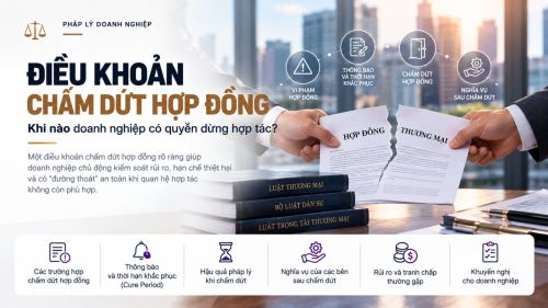 Điều khoản chấm dứt hợp đồng: Khi nào doanh nghiệp có quyền dừng hợp tác?