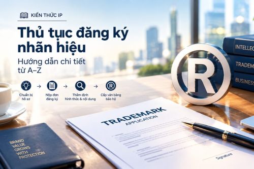 Thủ tục đăng ký nhãn hiệu độc quyền tại Cục SHTT: Quy trình, hồ sơ và lưu ý tránh bị từ chối