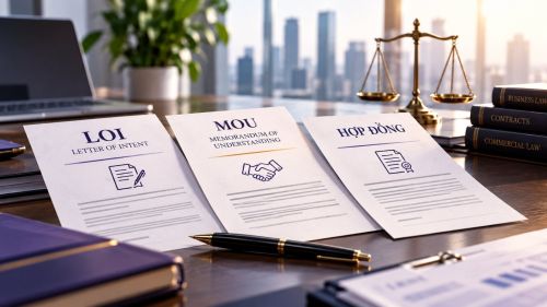 LOI, MOU và hợp đồng khác nhau thế nào? Khi nào doanh nghiệp bị ràng buộc?
